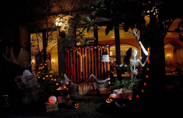 ▲煙波新竹湖濱館變身「搞鬼」樂園。（圖／業者提供）