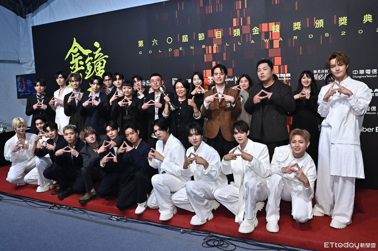 ▲第60屆金鐘獎節目類頒獎典禮，綜藝節目獎，原子少年 2 ATOM BOYZ II。（圖／記者李毓康攝）