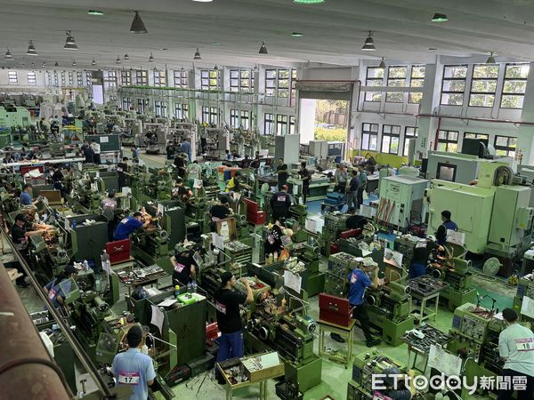 ▲「2025年全國工業類科實作競賽」圓滿落幕，來自全國33校的技職好手齊聚一堂展現工藝實力。（記者林東良翻攝，下同）