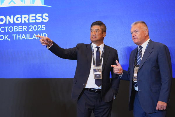 ▲辜仲諒會長獲頒WBSC「金鑽榮譽獎章」　唯一亞洲棒壇人士。（圖／WBSC提供）