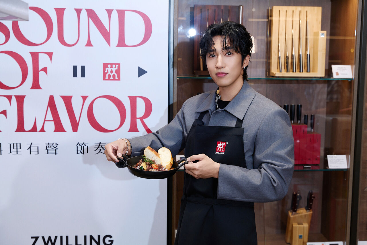 ▲▼婁峻碩一日店長活動。（圖／德國雙人ZWILLING提供）