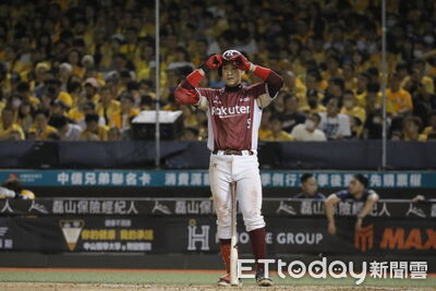 梁家榮兩打點建功盼創建桃猿未來　喊話「咬緊牙根看好自己」