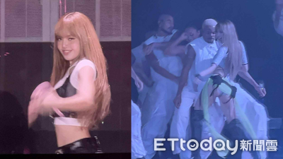 BLACKPINK炸翻高雄！Lisa嗨唱〈Rockstar〉轉身屁股蛋太辣　秒變夜店