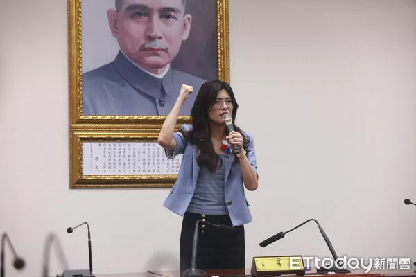 ▲國民黨新任黨主席鄭麗文。（圖／記者呂佳賢攝）