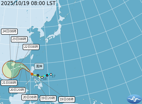 ▲▼未來一周天氣。（圖／氣象署提供）