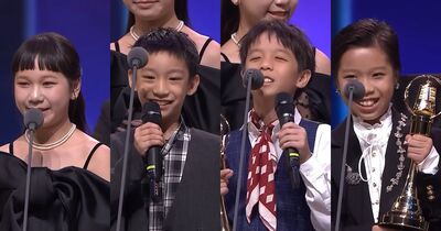 金鐘最可愛得獎感言「我怕掉」、「媽媽也有大好人生」4童星融化全場