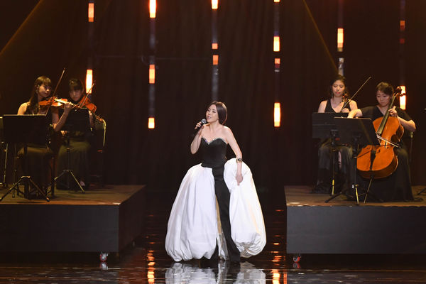 ▲江淑娜睽違10年復出舞台獻給金鐘獎。（圖／三立提供）