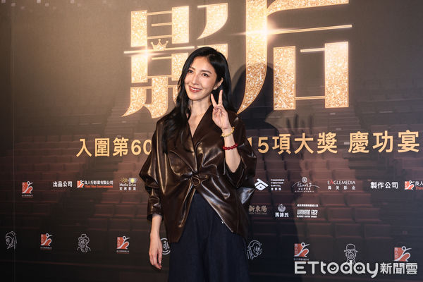 ▲楊謹華出席《影后》慶功宴。（圖／記者林敬旻攝）