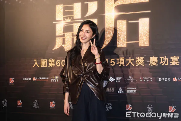 ▲楊謹華出席《影后》慶功宴。（圖／記者林敬旻攝）