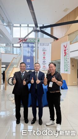 ▲左上緯投控蔡朝陽董事長；中西門子歌美颯台灣在地化暨供應鏈陳子健副總； 右國際精工 李茂碷董事長。（圖／上緯投控提供）