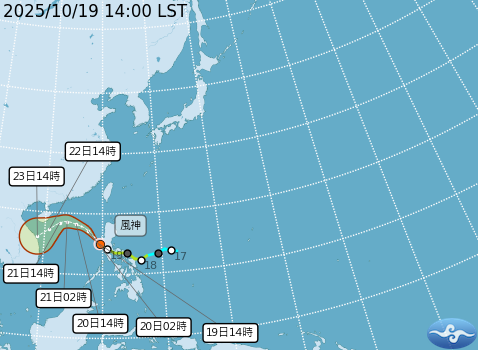 ▲▼未來一周天氣。（圖／氣象署提供）