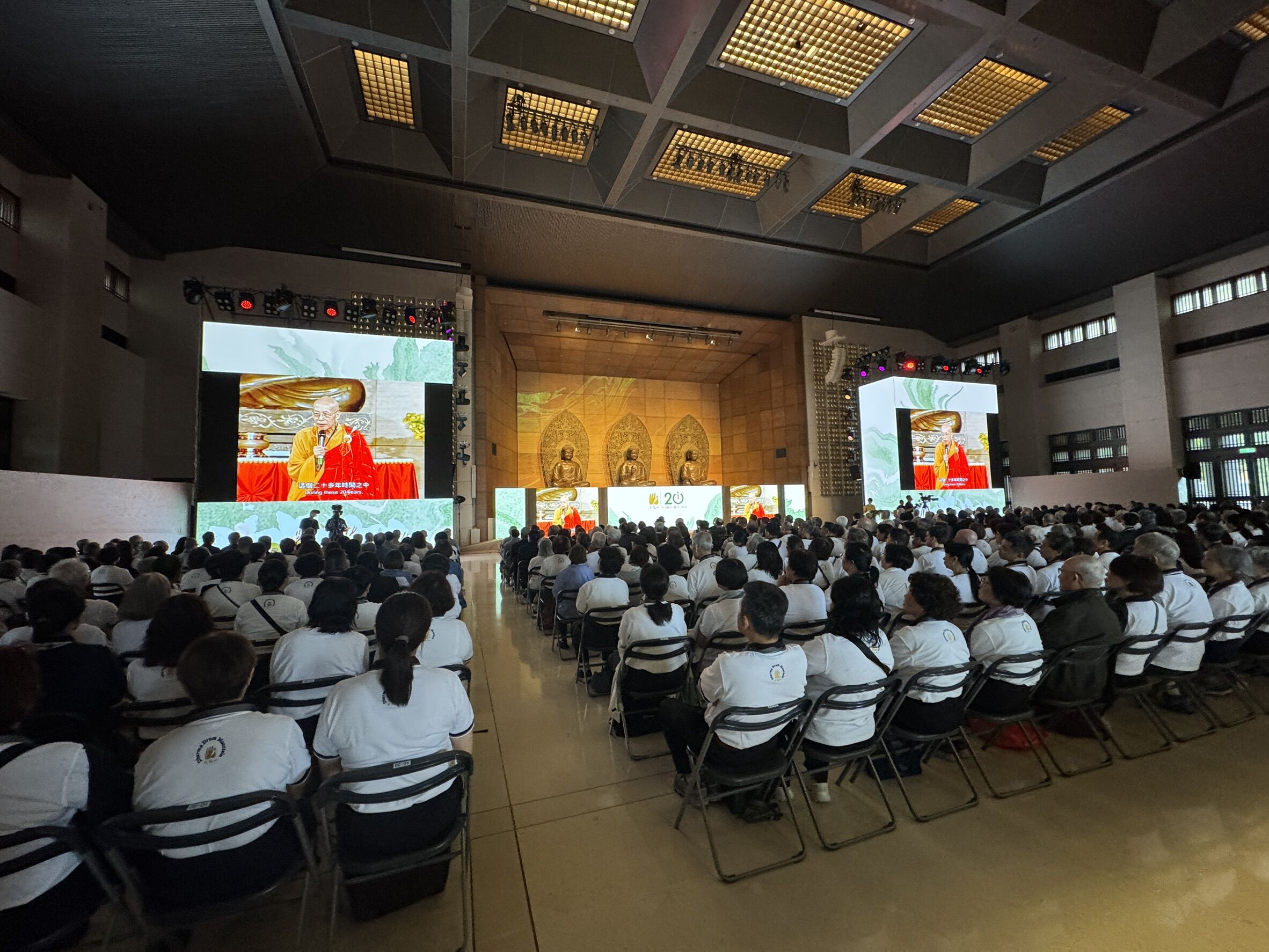 ▲法鼓山開山20周年感恩大會。（圖／法鼓山提供）