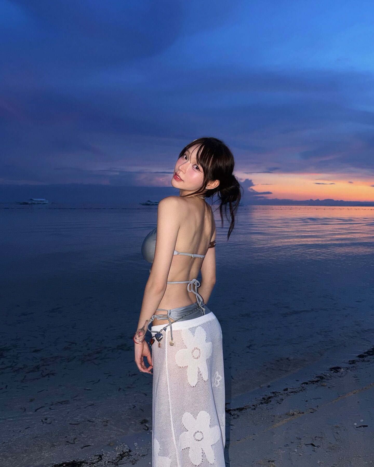 ▲▼林襄薄荷島激辣比基尼。（圖／翻攝自IG）