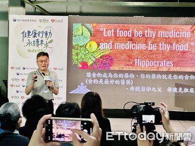 素食遠離腦中風！慈院蔬食救健康護地球　獲健康行動最佳創意獎