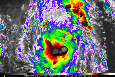 北台灣一片紫紅升級大豪雨　氣象署「調強降雨」警報擴8縣市