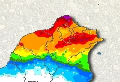 「我家在紅色區塊內」　鄭明典PO圖：雨勢持續