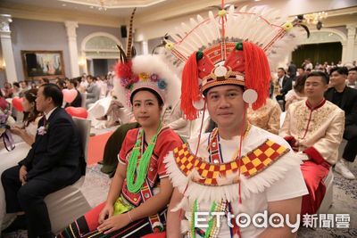 花蓮秋季集團結婚！45對新人踏上紅毯　7位懷孕新娘雙喜臨門