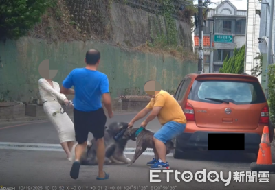 未牽繩比特犬咬住雪橇犬3人拉不開　飼主姍姍來遲嫌醫藥費貴