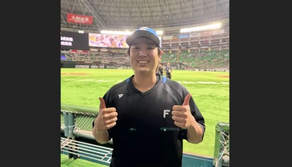 ▲古林睿煬。（圖／截自火腿官方Ｘ）