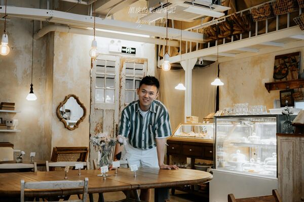 ▲▼深圳咖啡廳「黑黎」，一秒穿越南法的深圳秘密角落的神秘咖啡廳。（圖／部落客黑皮提供）