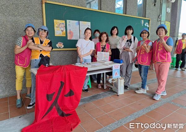 ▲成功國小化身消防基地 學童闖關體驗學防災。（圖／記者郭世賢翻攝）