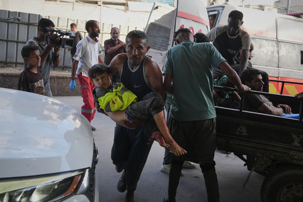 ▲▼以色列空襲加薩釀26死。（圖／達志影像／美聯社）