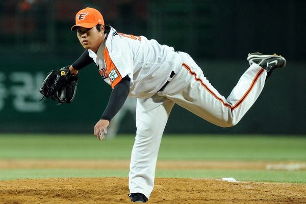 ▲柳賢振。（圖／截自韓華鷹官方粉絲團）