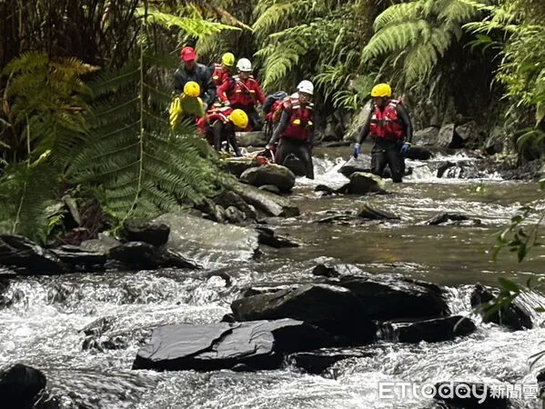 ▲▼攀登宜蘭阿玉山失聯的黃姓山友，19日中午遺體被尋獲。。（圖／記者游芳男翻攝，下同）