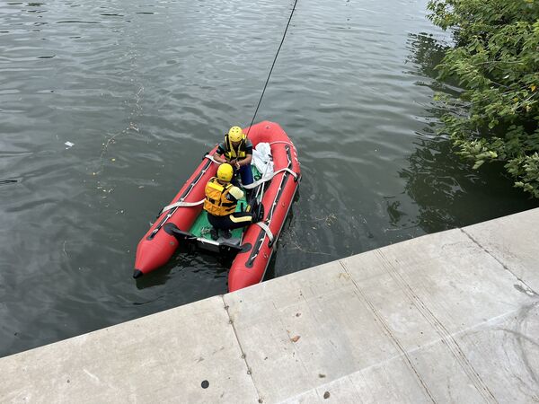 ▲彰化環河街發生夫妻溺水意外。（圖／民眾提供）