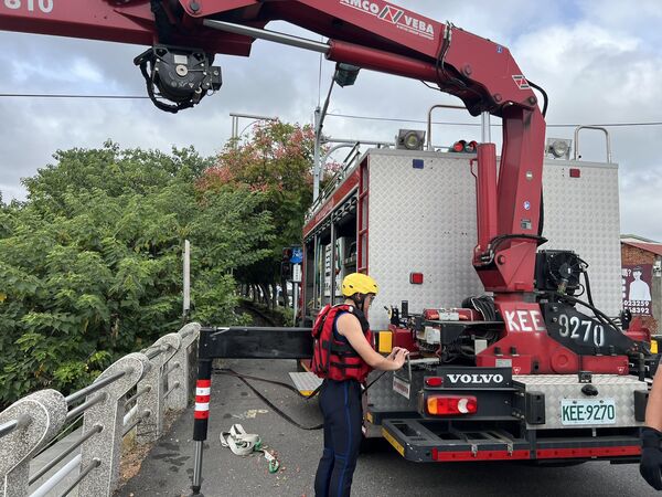 ▲彰化環河街發生夫妻溺水意外。（圖／民眾提供）