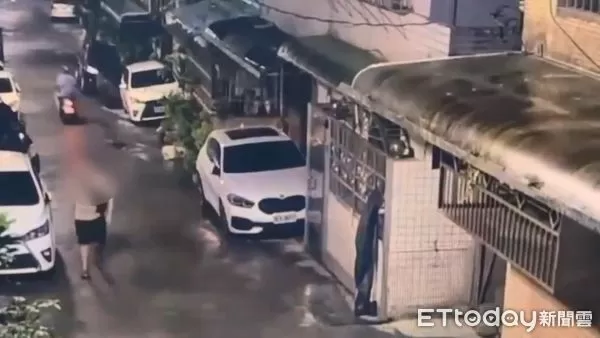 ▲賓姓駕駛冷血撞死老婦後駕車逃逸，遭警方=火速拘提到案。（圖／記者張君豪翻攝）