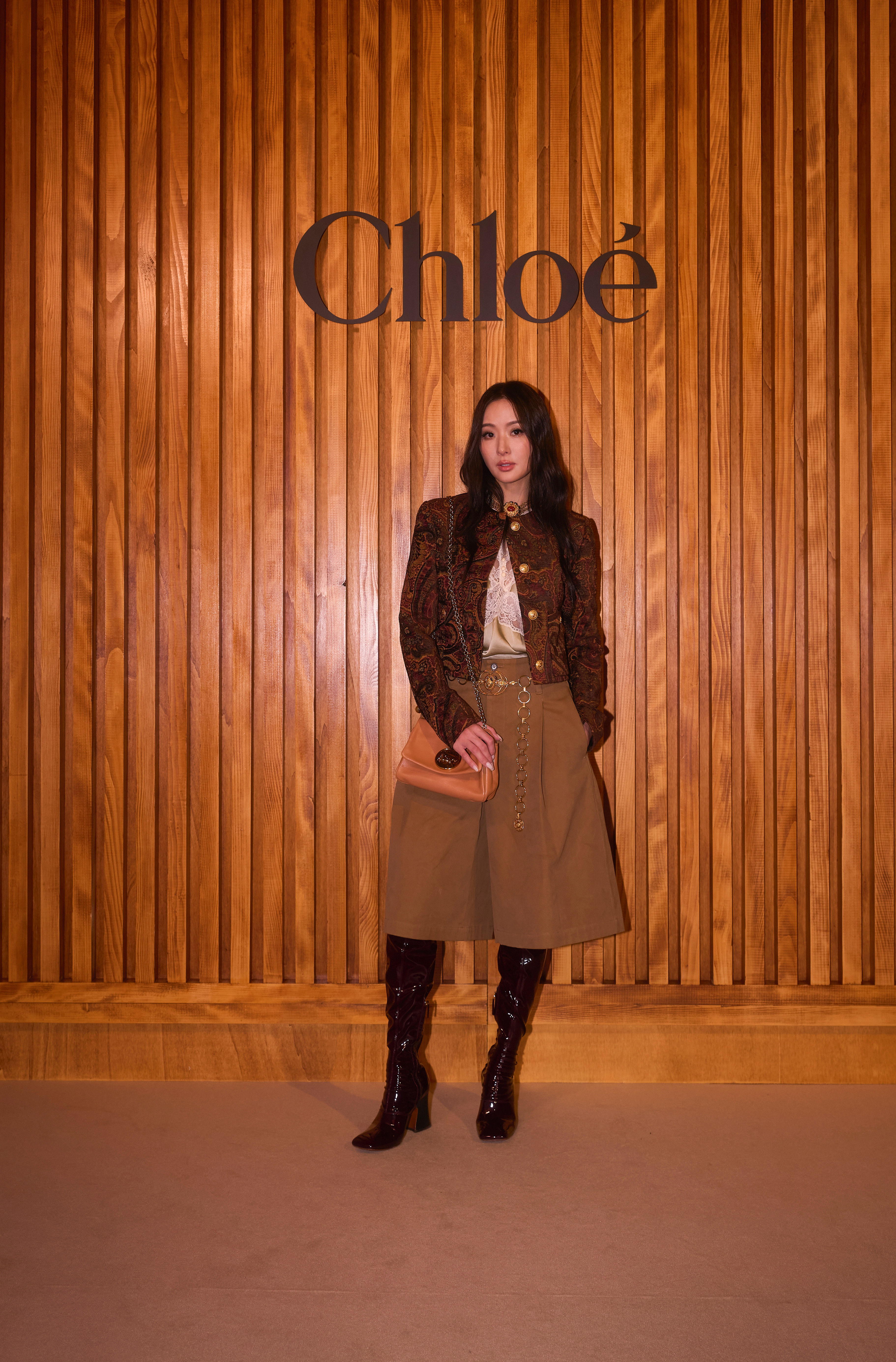 ▲chloe 。（圖／記者鮑璿安攝、品牌提供）