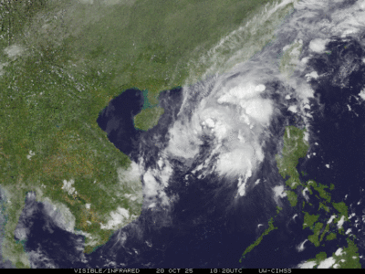 風神將轉向！　今明「大量降雨」