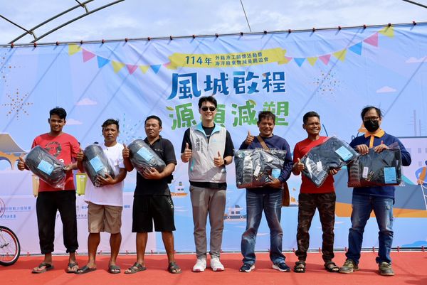 ▲外籍漁工在異鄉也能感受市府的溫暖問候與友善人情。（圖／新竹市政府提供）