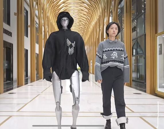 ▲▼宇樹機器人首次擁有仿生人臉。（圖／翻攝官方影片）