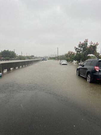 ▲風神颱風帶來龐大雨量桃園啟動防汛整備