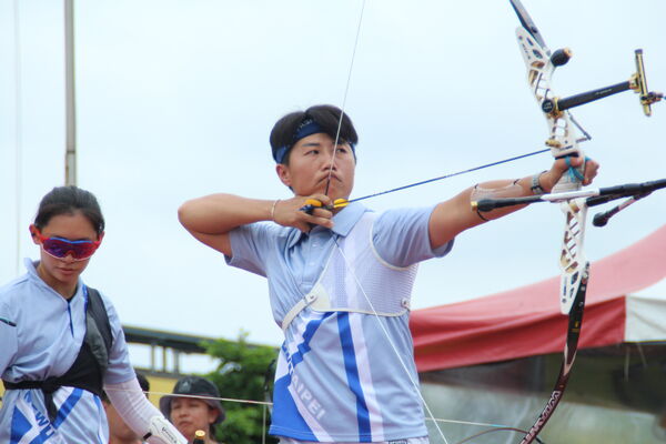 ▲雷千瑩、湯智鈞。（圖／全運會提供）