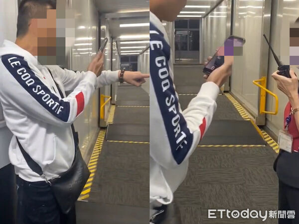 ▲▼ 風雨攪局！四川航空轉降高雄　「被困機上2hrs」乘客爆氣怒罵。（圖／民眾提供）