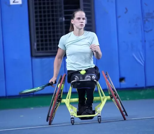 ▲前青少女「世界一」樂沃卡奪女單冠軍、南韓帕奧好手任胡垣直落二封王。（圖／南野子國際整合行銷提供）