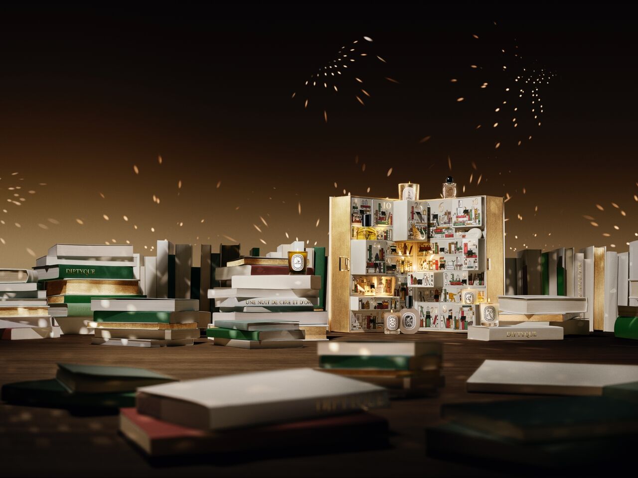 迪奧,嬌蘭,YSL,倒數月曆,美妝,聖誕節,Diptyque,肌膚之鑰,PAUL & JOE。（圖／品牌提供）