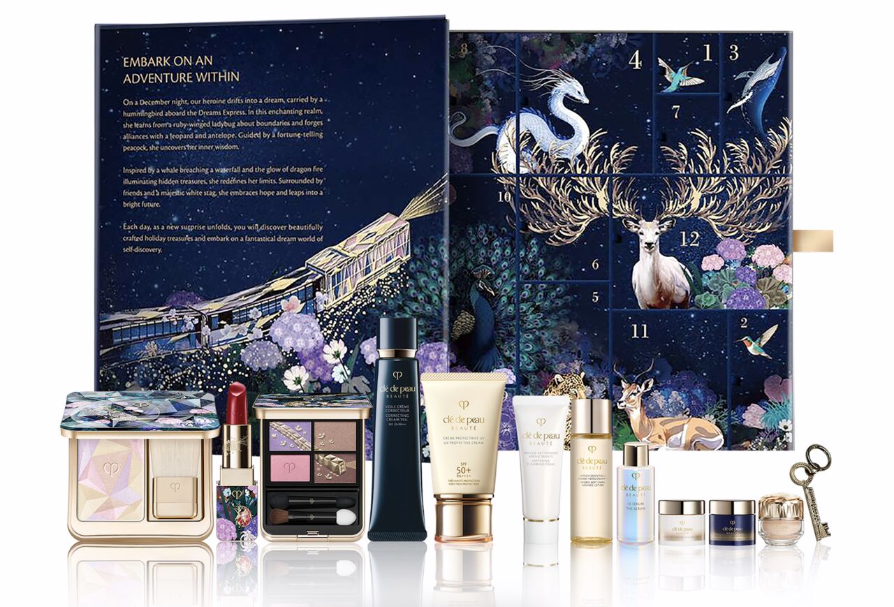 迪奧,嬌蘭,YSL,倒數月曆,美妝,聖誕節,Diptyque,肌膚之鑰,PAUL & JOE。（圖／品牌提供）