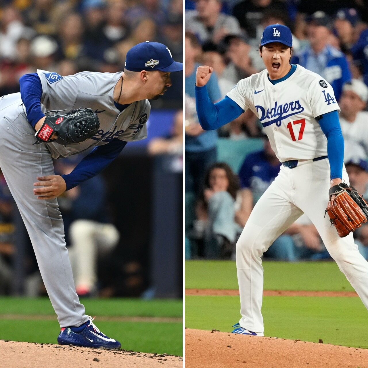 ▲▼羅伯斯欽點道奇爭冠雙王牌，大谷翔平與史奈爾       。（圖／達志影像／美聯社）