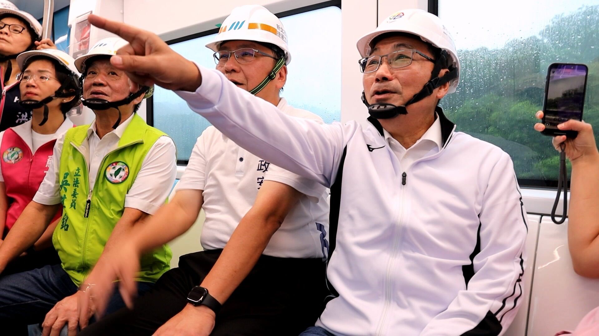 ▲▼捷運三鶯線,動態測試,市長侯友宜。（圖／新北市政府捷運工程局提供）