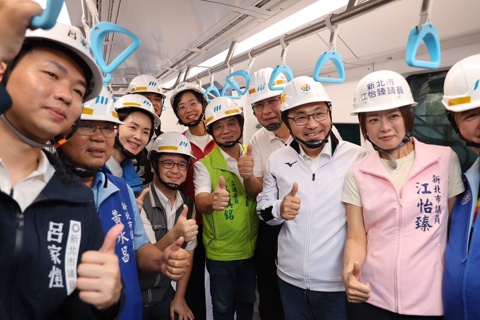 ▲▼捷運三鶯線,動態測試,市長侯友宜。（圖／新北市政府捷運工程局提供）