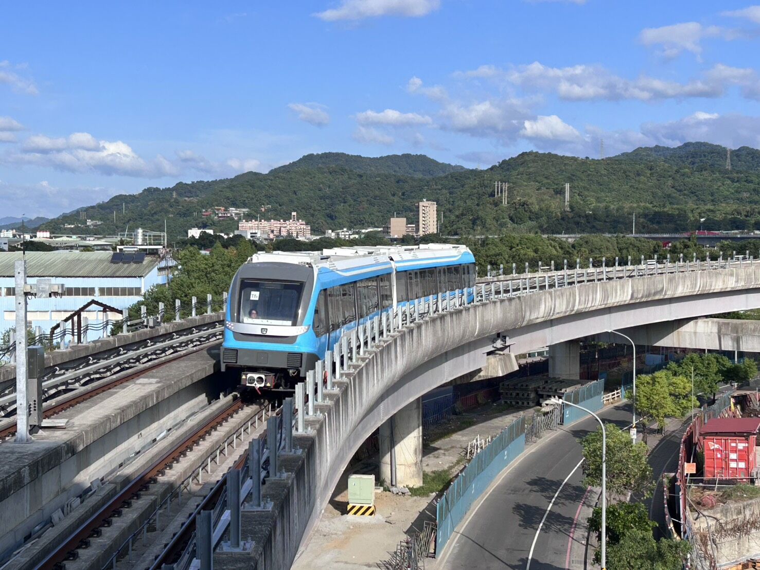▲▼捷運三鶯線,動態測試,市長侯友宜。（圖／新北市政府捷運工程局提供）