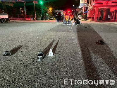 快訊／台版「豆豆先生」車行老闆被機車撞飛　倒臥血泊慘死