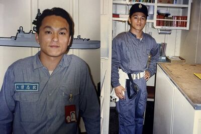 狄志為見閃兵名單驚「夜路走多總會遇鬼」曬當年海軍嫩照！網讚帥