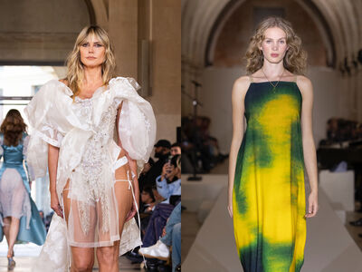 巴黎時裝周／agnès b.慢節奏日常優雅　海蒂克隆為Vivienne Westwood走秀