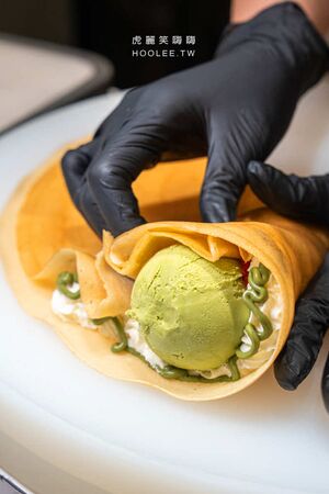 ▲▼高雄漢神巨蛋必吃甜點「Fun Tower日式可麗餅」！濃抹茶珍珠脆脆超療癒，12週年慶限時送義式冰淇淋。（圖／部落客虎麗提供）