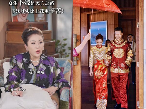 ▲▼向太拍影片爆料富家女與演員老公鬧離婚，影片突然刪除。（圖／翻攝自微博）